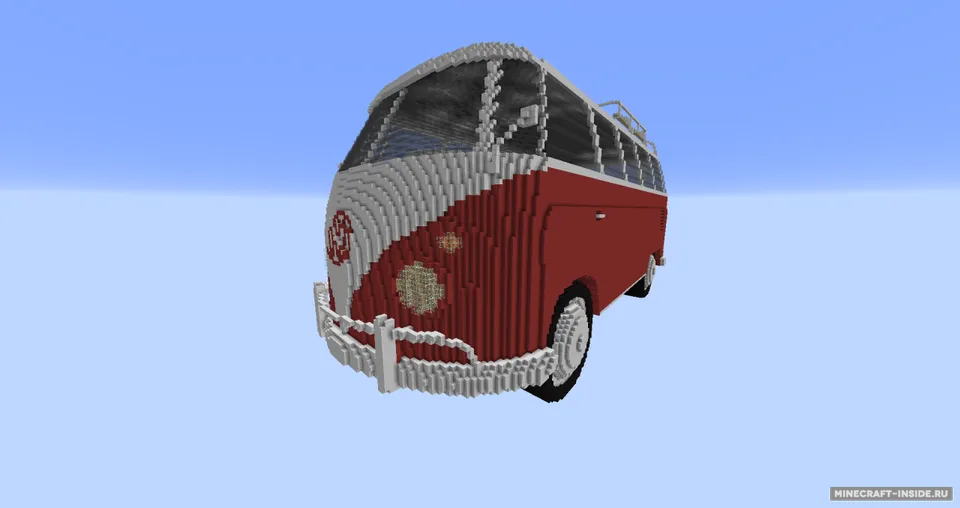 Volkswagen T1 Bus — Minecraft xarita, rasm 4