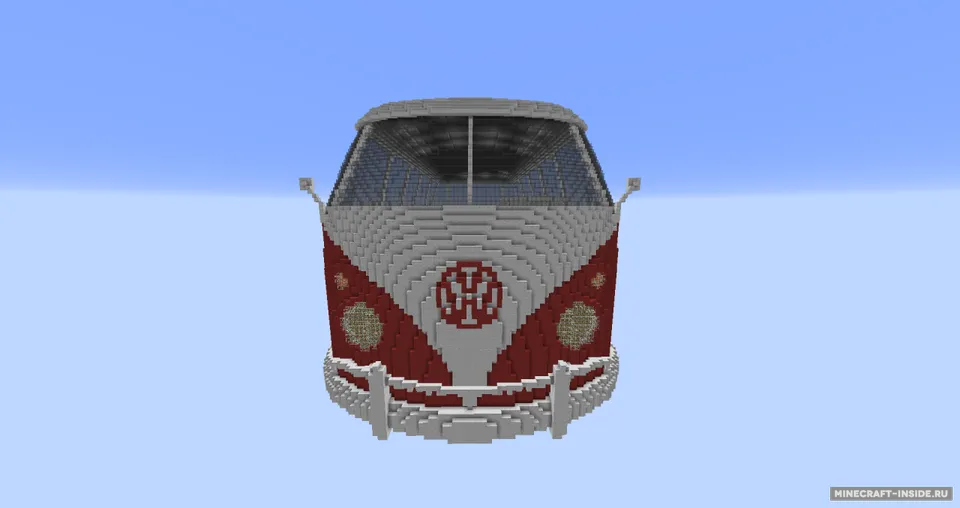 Volkswagen T1 Bus — Minecraft xarita, rasm 5