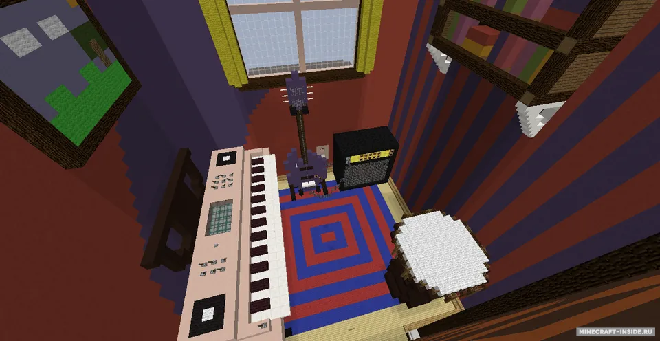 Hidden Buttons 6 — Minecraft xarita, rasm 2