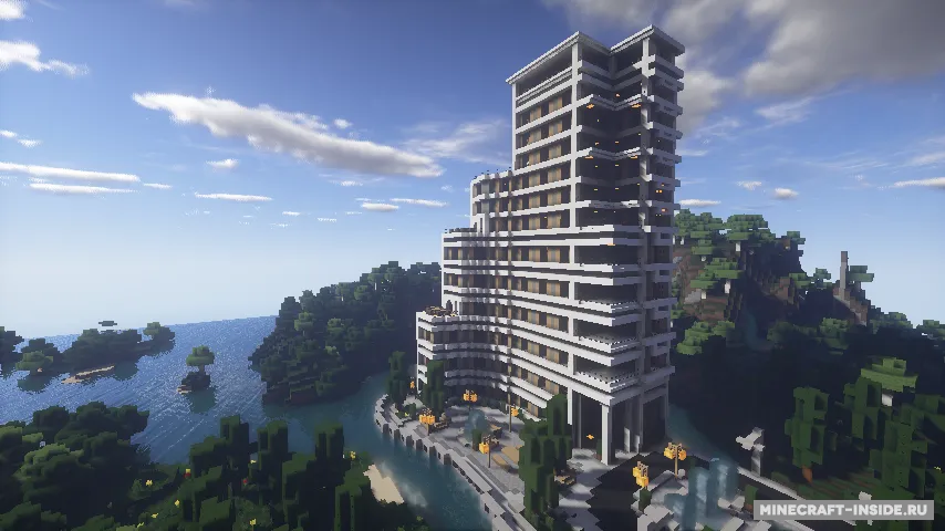 Luxe & Solace Hotel — Minecraft xarita, rasm 2