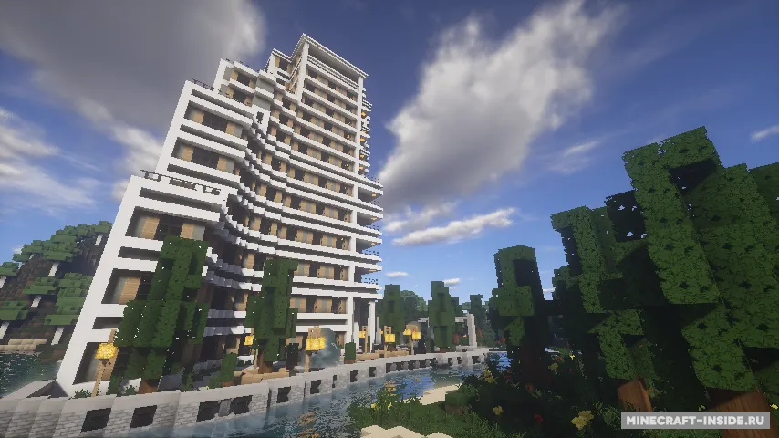 Luxe & Solace Hotel — Minecraft xarita, rasm 4