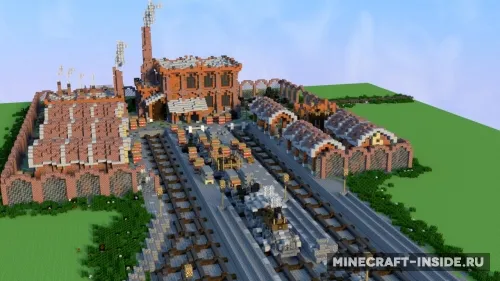 Old factory — Minecraft xarita, rasm 1
