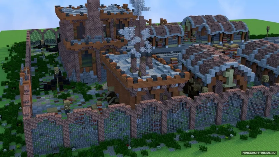 Old factory — Minecraft xarita, rasm 2
