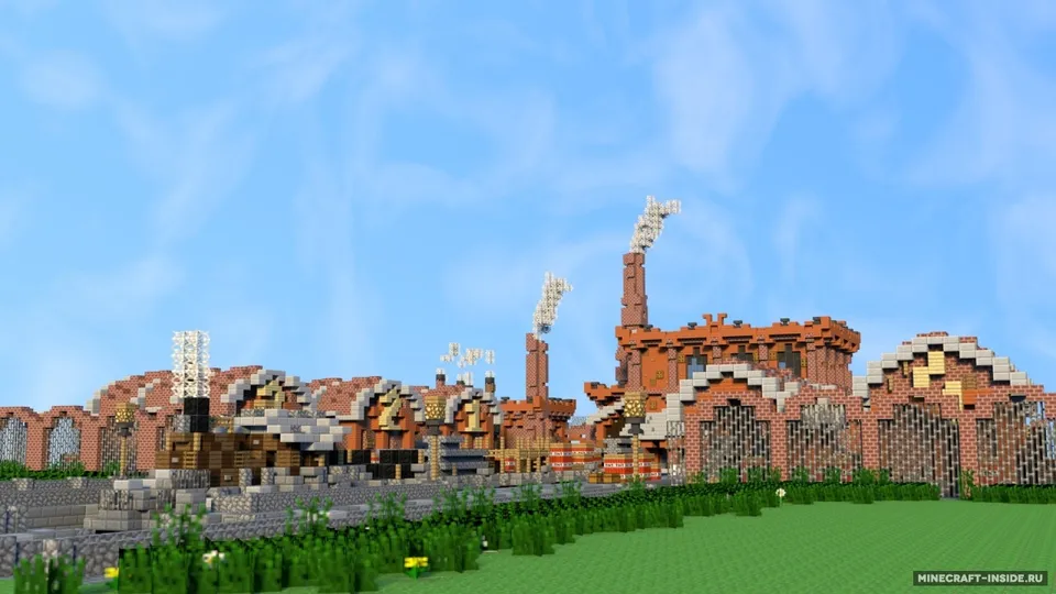 Old factory — Minecraft xarita, rasm 6