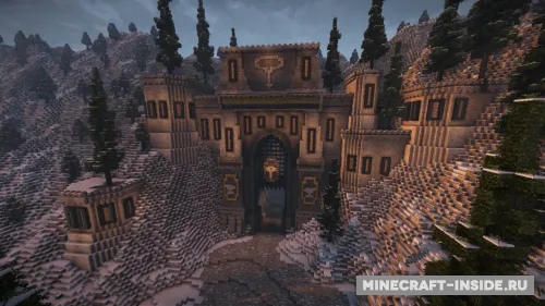 Dwarf build — Minecraft xarita, rasm 1