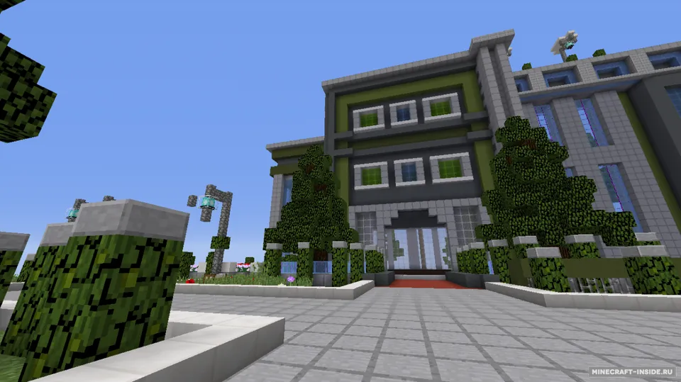 Modern Simple Small City — Minecraft xarita, rasm 2