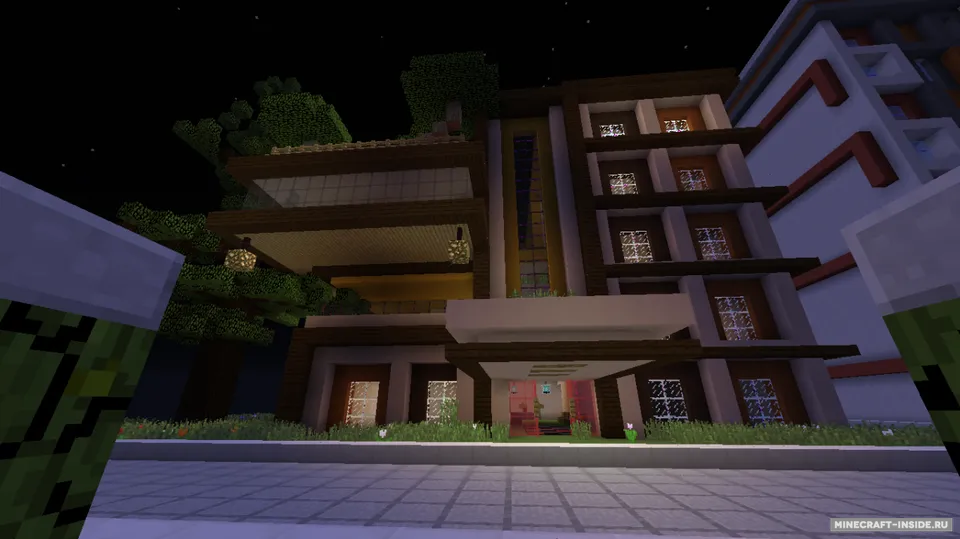 Modern Simple Small City — Minecraft xarita, rasm 3