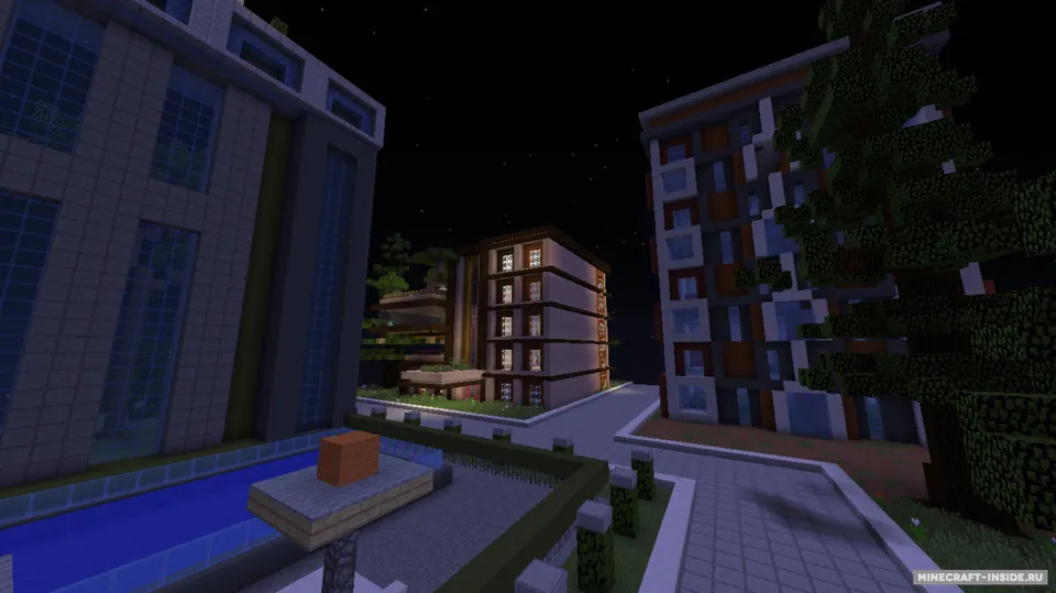 Modern Simple Small City — Minecraft xarita, rasm 4