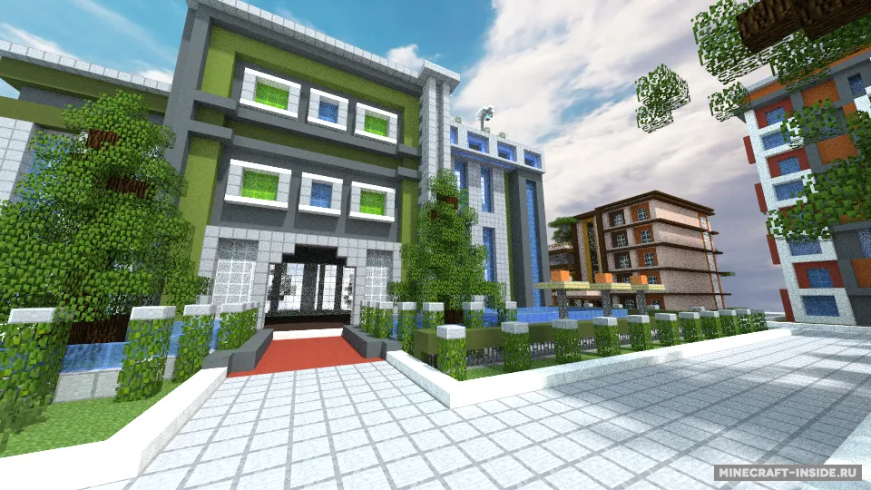 Modern Simple Small City — Minecraft xarita, rasm 7