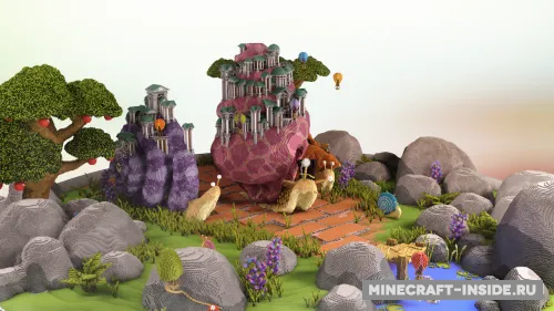 The Land of Andryukhin — Minecraft xarita, rasm 1
