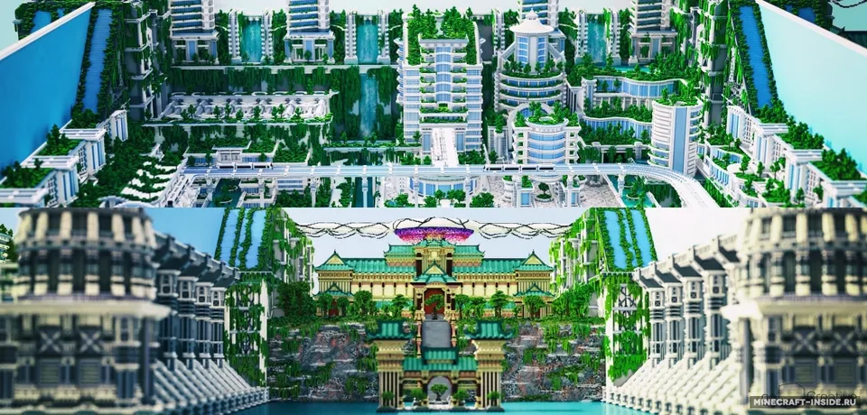 Banghai City — Minecraft xarita, rasm 6