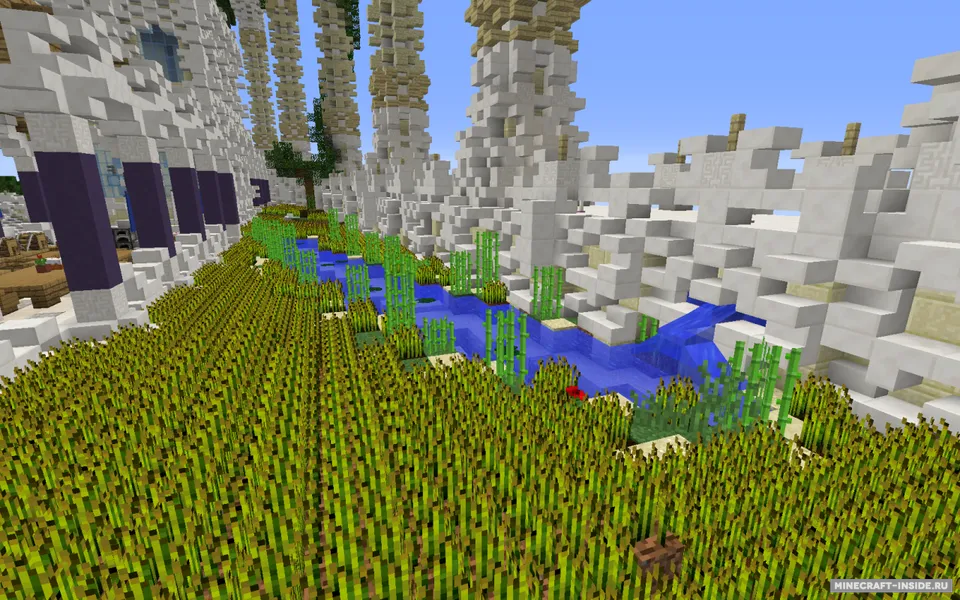 The Aerie Sky City — Minecraft xarita, rasm 2
