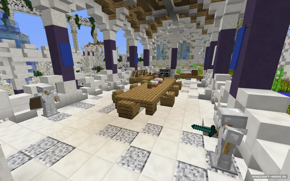 The Aerie Sky City — Minecraft xarita, rasm 3