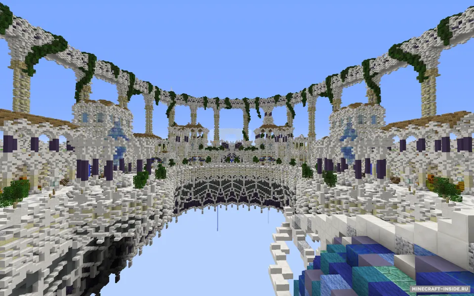 The Aerie Sky City — Minecraft xarita, rasm 8