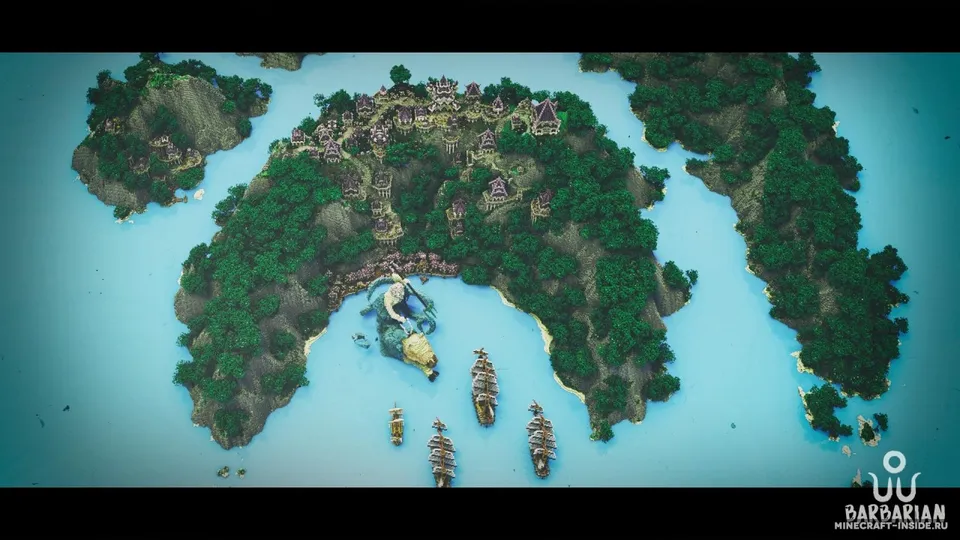 Blue Islands — Minecraft xarita, rasm 5
