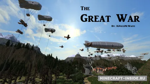 The Great War — Minecraft xarita, rasm 1