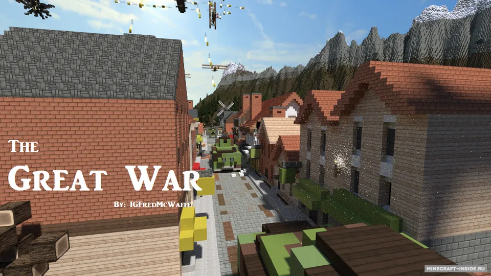 The Great War — Minecraft xarita, rasm 2