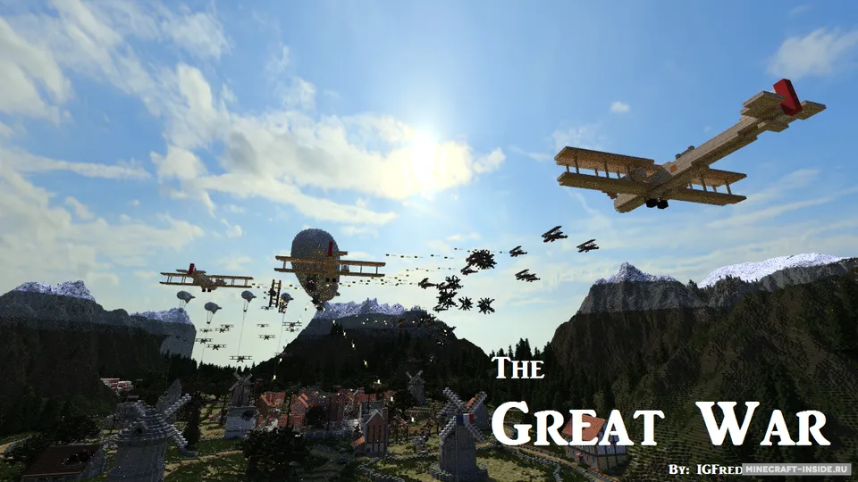 The Great War — Minecraft xarita, rasm 6