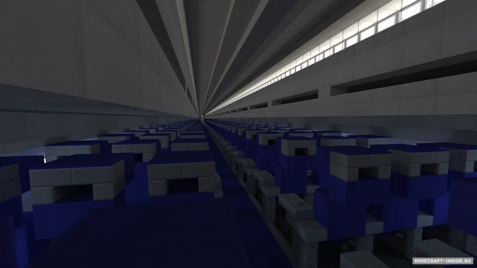 Boeing 757-200 — Minecraft xarita, rasm 2