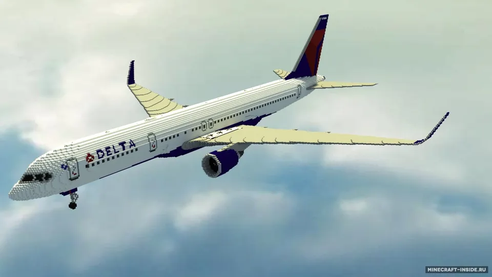 Boeing 757-200 — Minecraft xarita, rasm 6