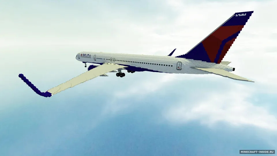 Boeing 757-200 — Minecraft xarita, rasm 7