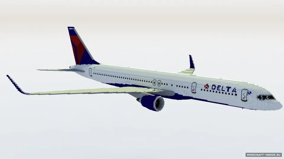 Boeing 757-200 — Minecraft xarita, rasm 8