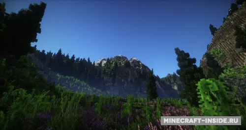 Norwegian Fjord — Minecraft xarita, rasm 1