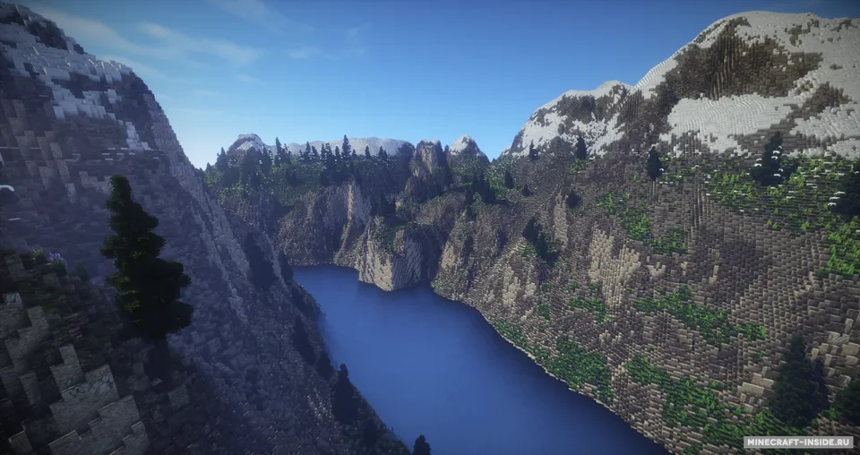 Norwegian Fjord — Minecraft xarita, rasm 5