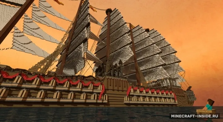 Giant Ship — Minecraft xarita, rasm 2