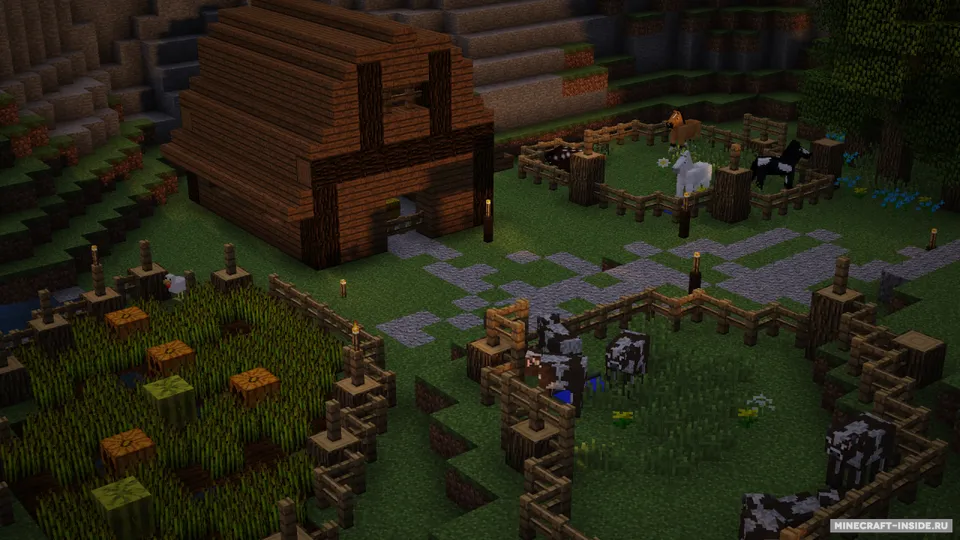Raven Village — Minecraft xarita, rasm 2