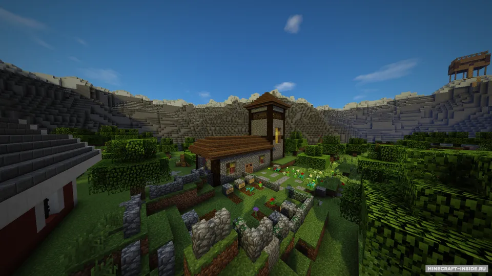 Raven Village — Minecraft xarita, rasm 3