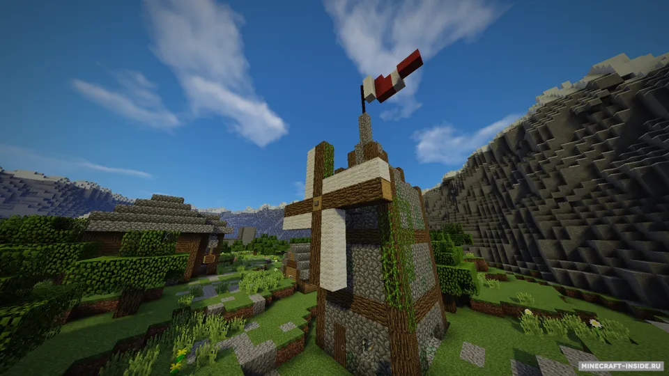 Raven Village — Minecraft xarita, rasm 4