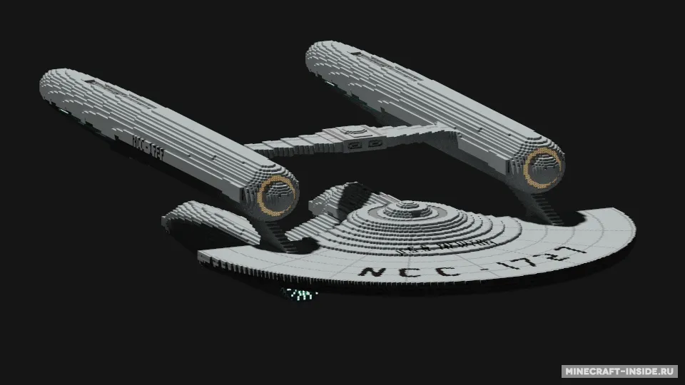 USS Newton NCC-1727 — Minecraft xarita, rasm 4