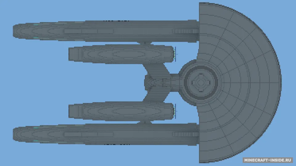 USS Newton NCC-1727 — Minecraft xarita, rasm 5