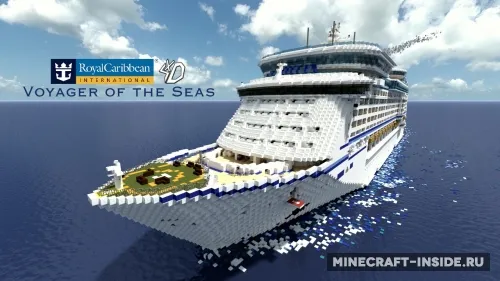 Voyager of the Seas — Minecraft xarita, rasm 1