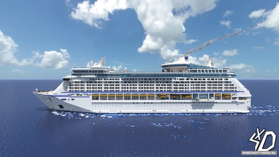 Voyager of the Seas — Minecraft xarita, rasm 3