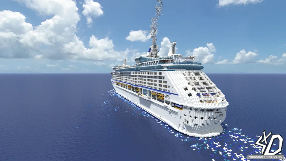 Voyager of the Seas — Minecraft xarita, rasm 4