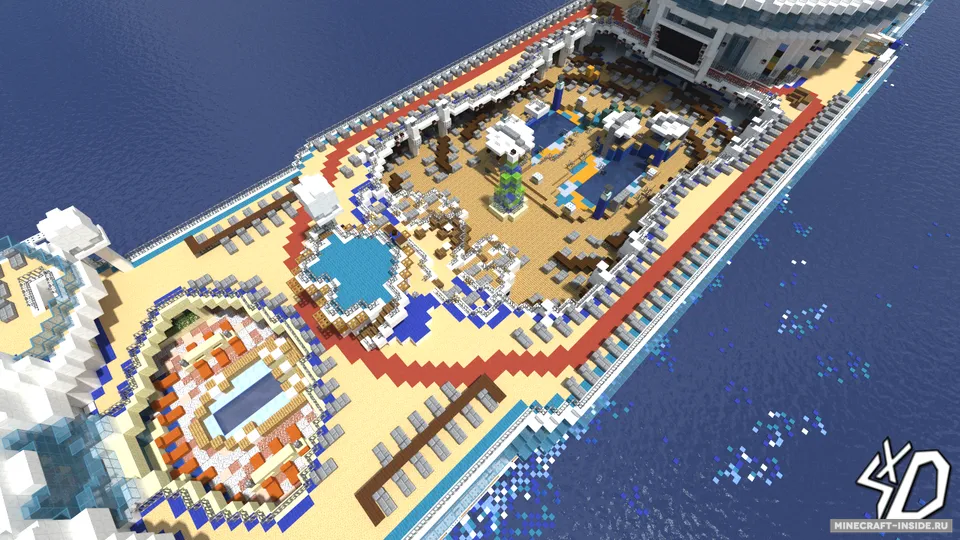 Voyager of the Seas — Minecraft xarita, rasm 5