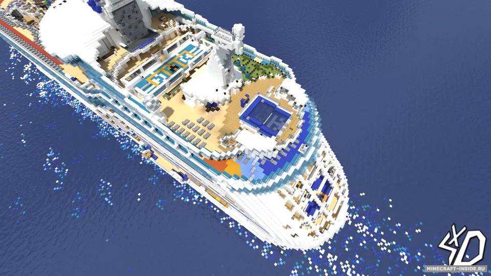 Voyager of the Seas — Minecraft xarita, rasm 6
