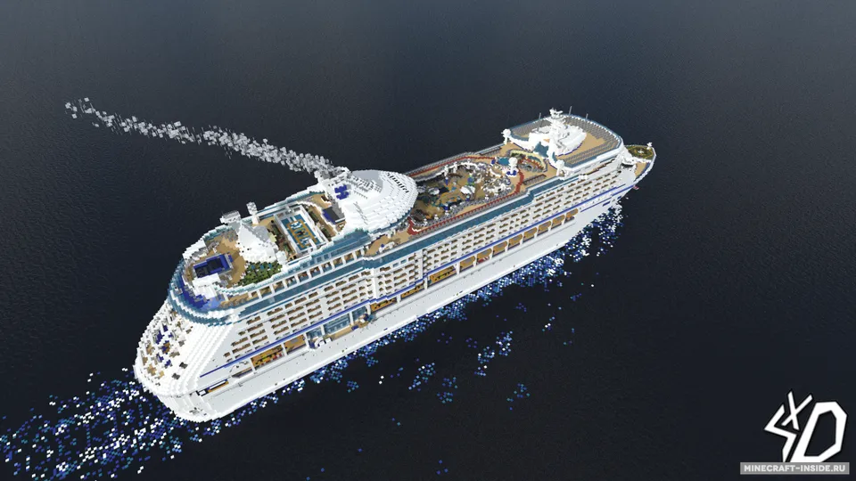 Voyager of the Seas — Minecraft xarita, rasm 7