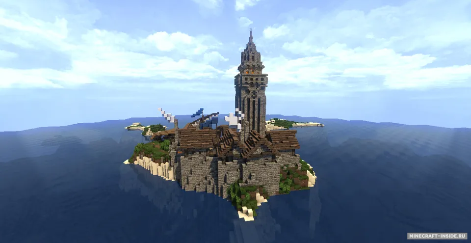 Seafar Island — Minecraft xarita, rasm 2