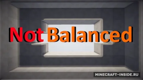 Not Balanced — Minecraft xarita, rasm 1