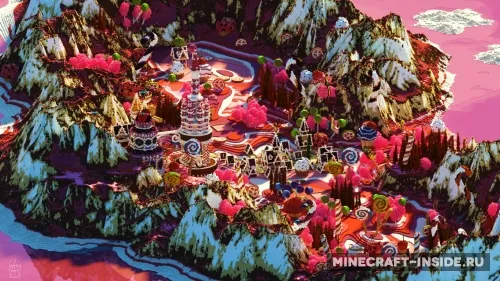 L'ilot de Langerhans — Minecraft xarita, rasm 1