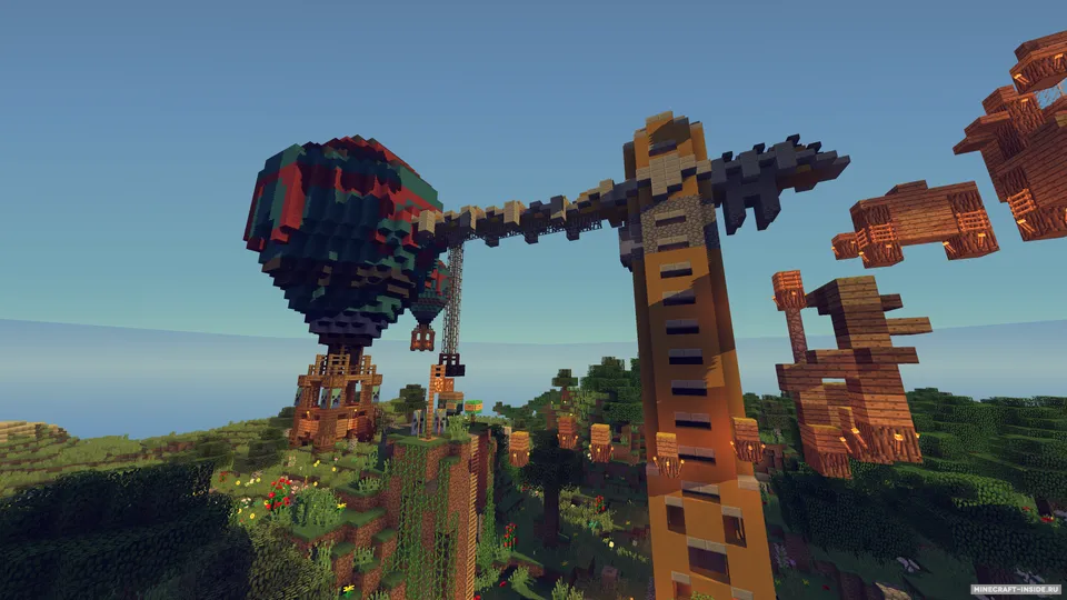 Close Call 2: A Peaceful Adventure — Minecraft xarita, rasm 2