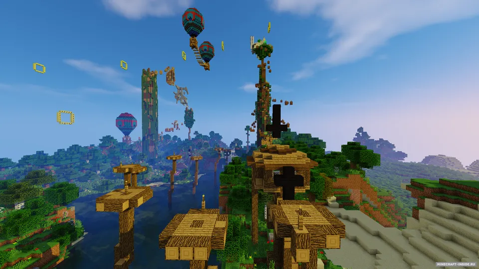 Close Call 2: A Peaceful Adventure — Minecraft xarita, rasm 4