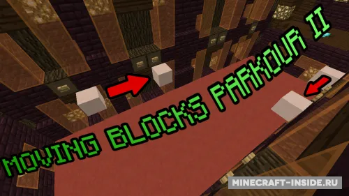Moving Blocks Parkour II — Minecraft xarita, rasm 1
