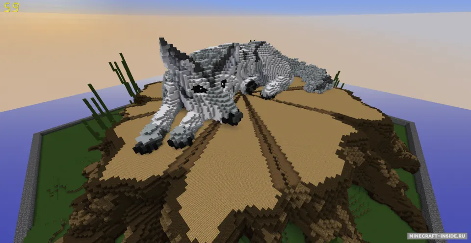 Wolf on a Stump — Minecraft xarita, rasm 4