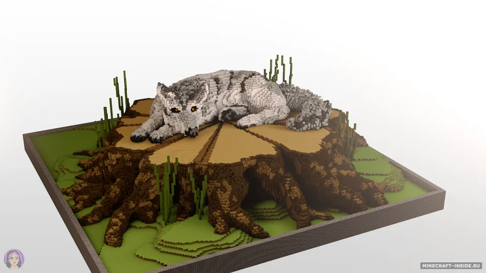 Wolf on a Stump — Minecraft xarita, rasm 5