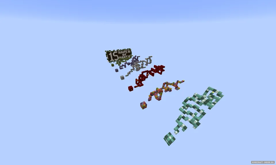 15 Shapes of Snakes — Minecraft xarita, rasm 3