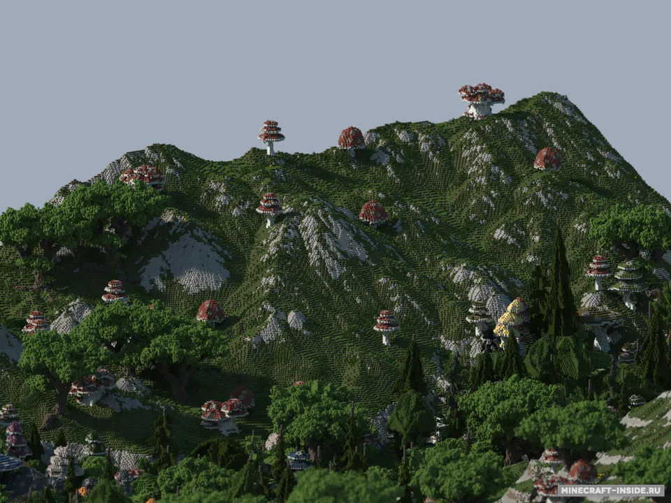 Muschroom valley — Minecraft xarita, rasm 4